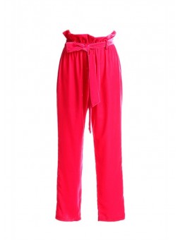 Pantalón de terciopelo rosa Denny Rose